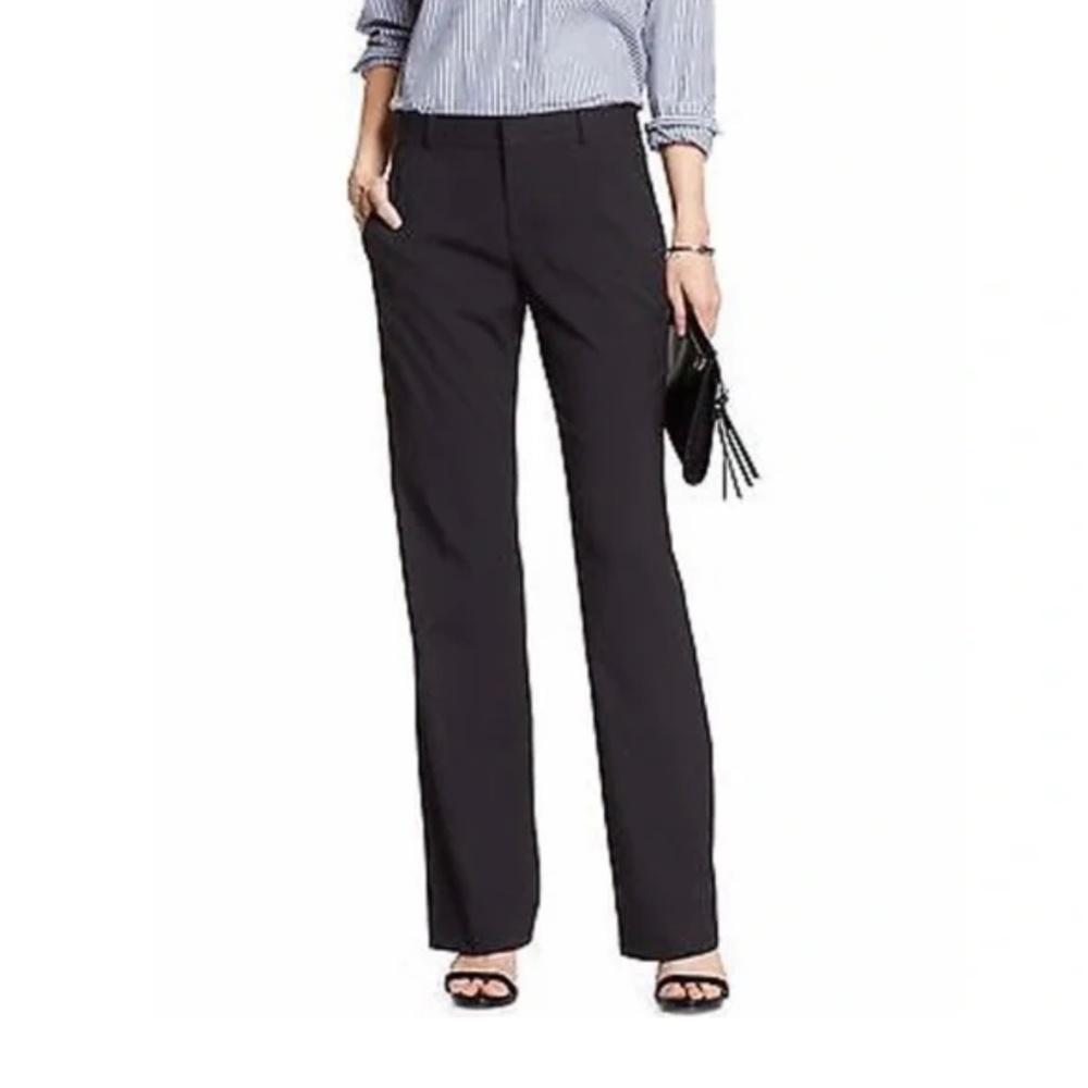 Banana Republic Jackson Fit Pants Black Size 4P